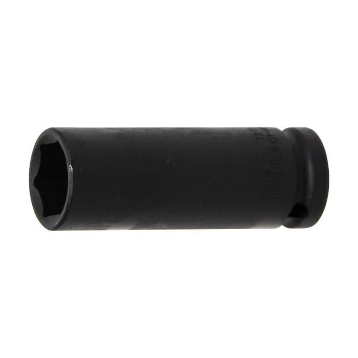 Douille À Choc - BGS TECHNIC - Six Pans - 12,5 Mm - 19 Mm - Acier Chrome-molybdène