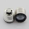 Black Light Bulb Socket Adapter Iron Converter Durable Screw Light Holder  LED Bulb Lamp Light
