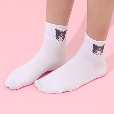 [Renoma] Короткие носки Kuromi для взрослых (1 пара)_TE3YW63494