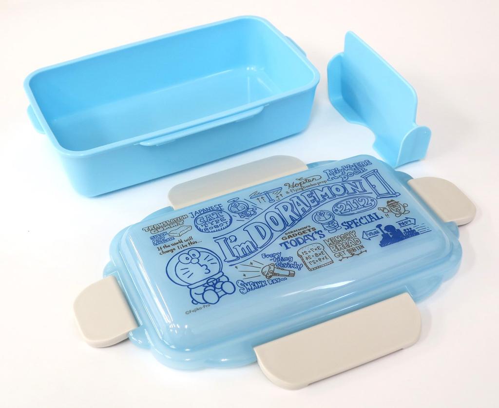 OSK Doraemon Locking Lunch Box "I'm Doraemon" 4-Point (with Dividers) PCD-500