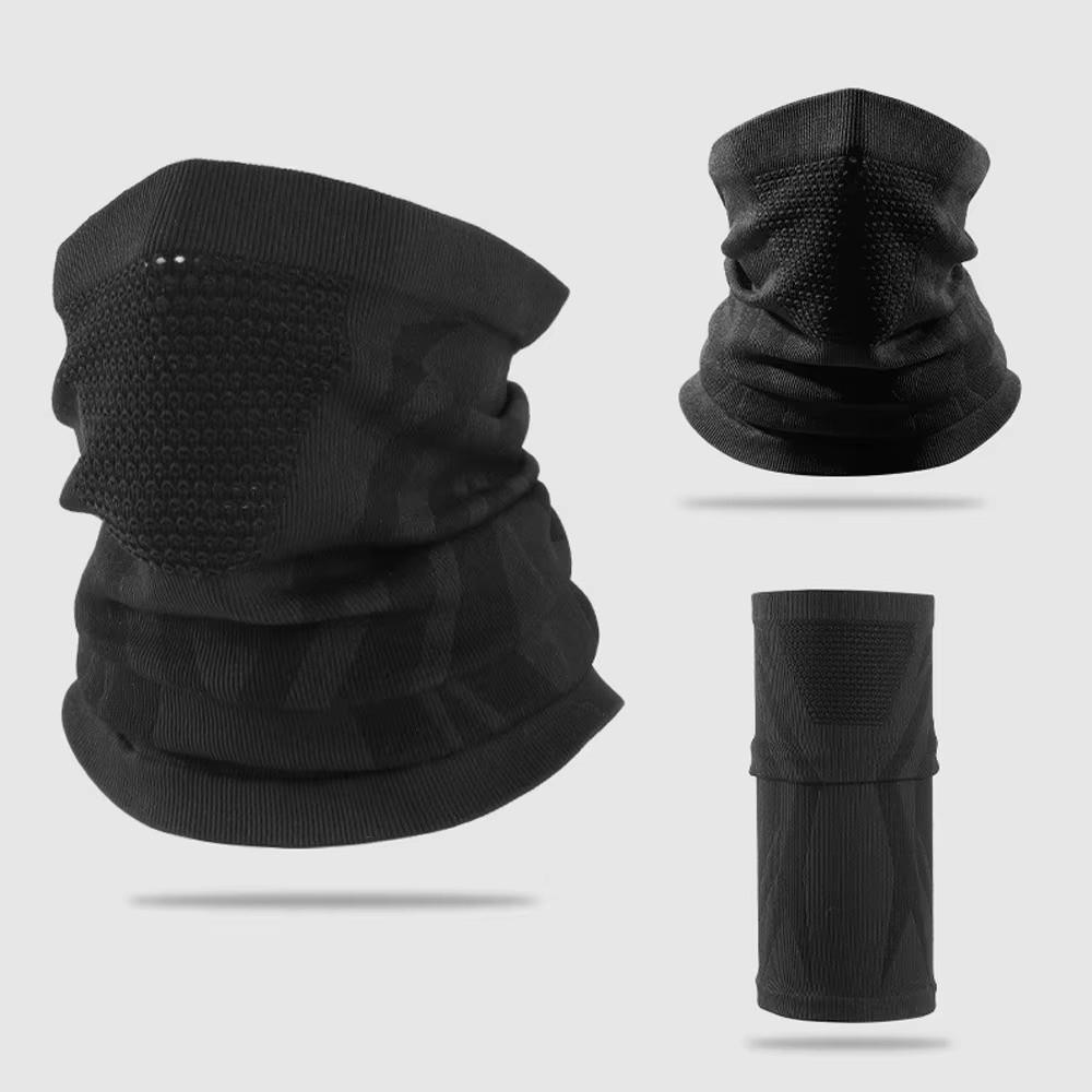 Breathable Ski Mask Winter Warm Cycling Mask New Half Face Mask Scarf Outdoor Sports