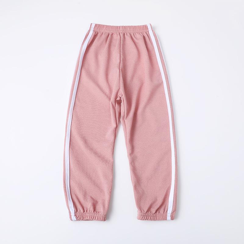 Летние брюки для мальчиков и девочек, детские брюки с защитой от комаров