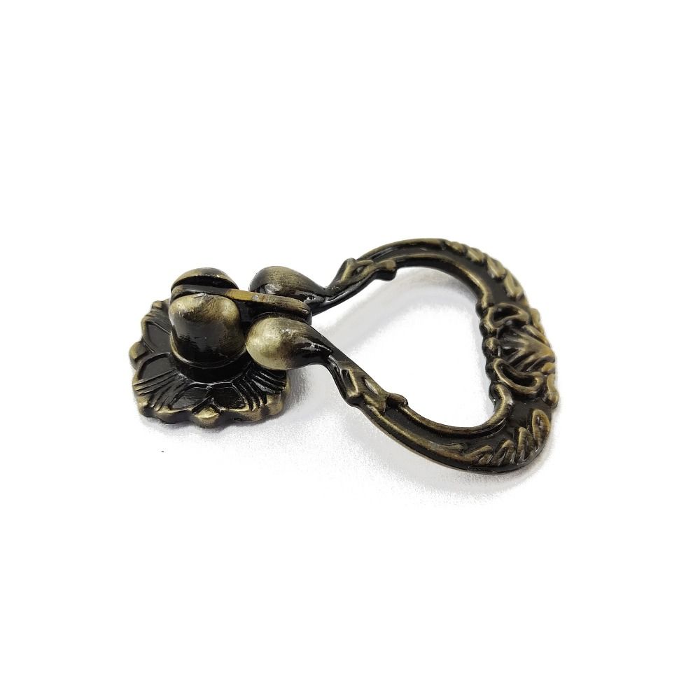 Изящная цинковая цинковая цинковая сплавная подвеска ручка китайская антикварная мебельная фурнитура комоды