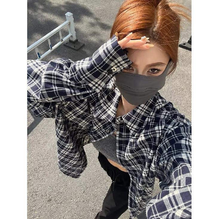 Рубашка с длинным рукавом с буквенным принтом 2024 года в японском стиле в стиле Гонконга, свободная рубашка для мальчиков, летнее модное универсальное повседневное пальто