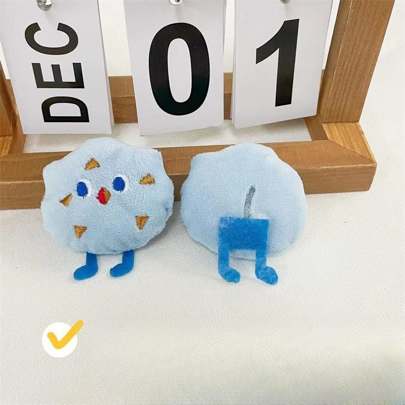 Plush Cartoon Bread Dolls Fabric Accessories Bags Backpacks Hanging Decorations Handmade DIY Materials Accessories Backpacks Plush Pendants Brooches