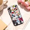 5 S-Секунд S-Лета Группа Чехол Для Samsung Galaxy A73,A72,A71,A70,A53,A52,A51,Другие Мягкий Черный Корпус