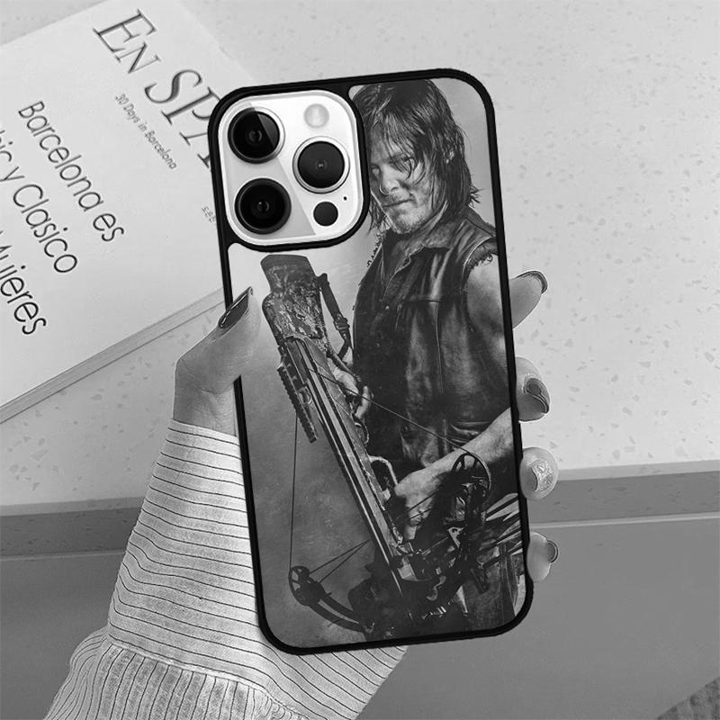The Walking Dead Daryl Dixon Phone Case cover For iPhone 17 Air 15 16 16e 14 13 12 11 Pro Max Coque For Apple PLUS fundas