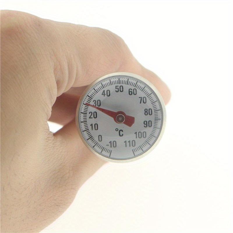 1PC Stainless Steel Probe Thermometer Instant Read Mechanical Kitchen Food Cooking Milk Coffee Meat BBQ Safely Kitchen Tools