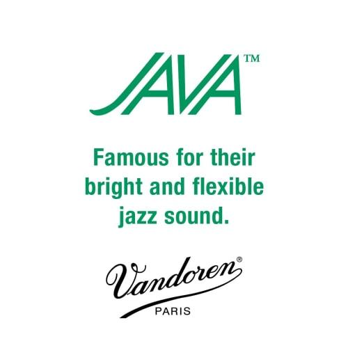 Vandoren Java Soprano Saxophone Reeds, 2-1/2 Hardness (Pack of 10)