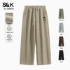 Baleno S&K Series Men's Cartoon Print Loose Straight Casual Sweatpants
