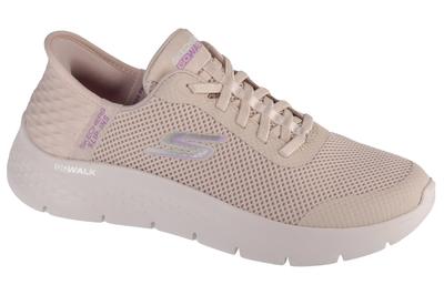 Слипоны: GO WALK Flex - Grand Entry, женские бежевые кроссовки