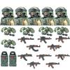 Армия США Боевая форма Спецназ Фигурки Строительные блоки Город Американская служба специальных воздушных операций Солдат Военное Оружие Игрушки