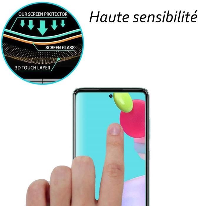Verre trempé pour Samsung Galaxy A52 4G-5G Film de protection 2.5D avec Stylet Toproduits®