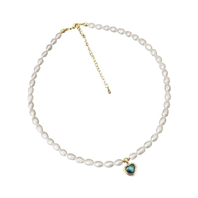 Love Pendant, Natural Necklace, High-end Feel, Light Luxury Temperament, Versatile Collarbone Chain, Neck Chain