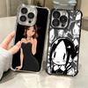 Kaguya Sama Shinomiya Мягкий чехол для телефона для iPhone 15 16 17 Air 14 Pro Max 16E Plus 13 12 Mini С покрытием Защита от падения Fundas