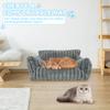 Кровать Кошки Диван Зимний Теплый Гнездо для Кошек Кровать для Питомцев для Маленьких Собак и Кошек и Маленьких Животных Домик Удобный Диван для Питомцев Аксессуары для Кошек