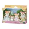 Sylvanian Families Doll [ Deer Family ] FS-53 ST Mark Certified Ages 3 and up Toy Dollhouse Sylvania