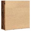 Bookshelf Vintage Wood Look 90 x 28 x 90 cm Engineered Wood