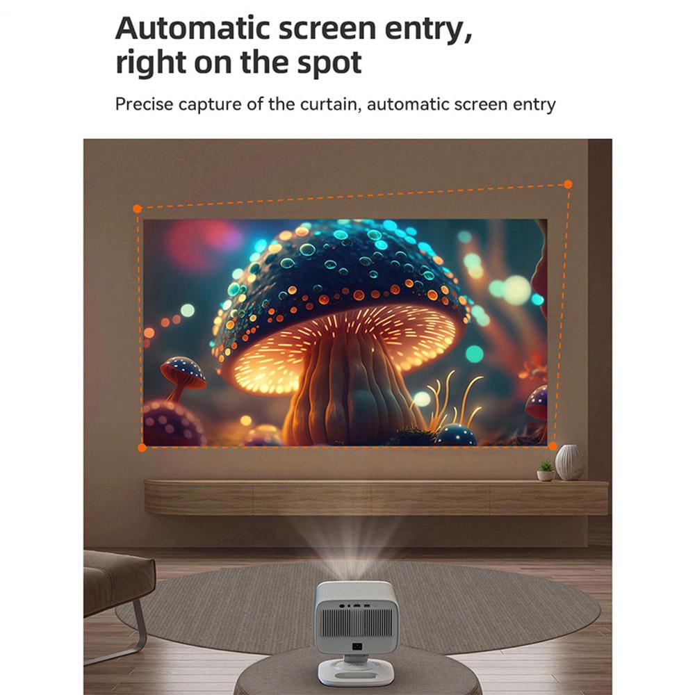 Восстановленный умный проектор Lenovo Xiaoxin 100P, 850 ANSI, 1080P, HDR10, WiFi 6, динамик 2*5 Вт, автоматическая коррекция трапецеидальных искажений