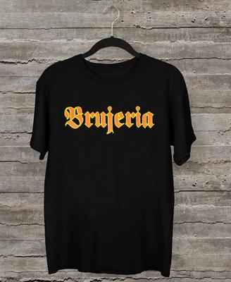 Brujeria Band ОСНОВНОЙ ЛОГОТИП Хлопок МУЖСКАЯ ЖЕНСКАЯ Полный Размер S-5XL Унисекс Футболка