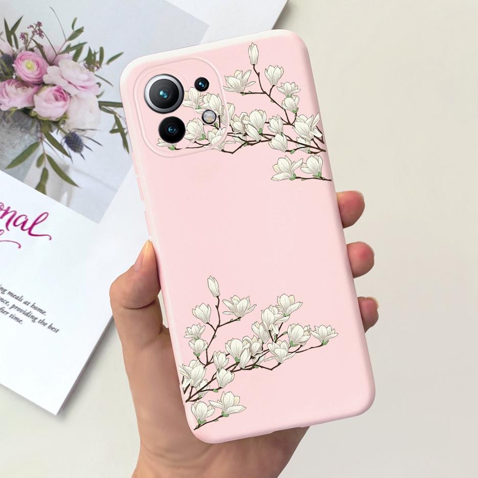 Чехол для Xiaomi Mi 11 Lite 5G Милый Модный Расписной Чехол Мягкий ТПУ Чехол для Телефона Для Xiaomi Mi 11 Pro Mi11 Lite 11Lite Fundas Бампер