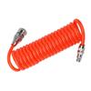 1pc Air Compressor PU Pneumatic Hose Telescopic Spring Spiral Tube 8x5mm 3 Meters SP20 PP20 Connector Power Tool Parts