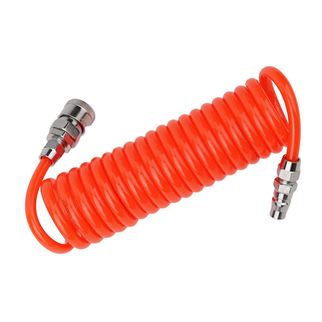 1pc Air Compressor PU Pneumatic Hose Telescopic Spring Spiral Tube 8x5mm 3 Meters SP20 PP20 Connector Power Tool Parts