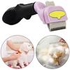 Pet Grooming Brush Removes Loose Hair and Tangles Hair Remover Comb Self Cleaning Slicker Brush for Long Short Haired Dogs Cats
