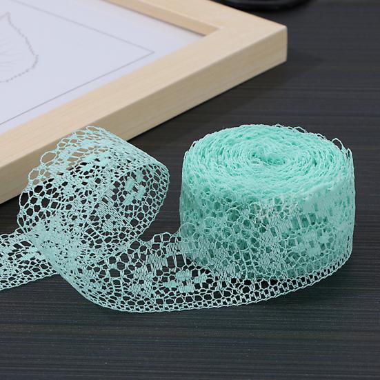 1 рулон, 10 м, удобная прочная тонкая текстура, 10 цветов, визуальный эффект, трудно выцветающий кружевной декор для девочек, лента с оборками