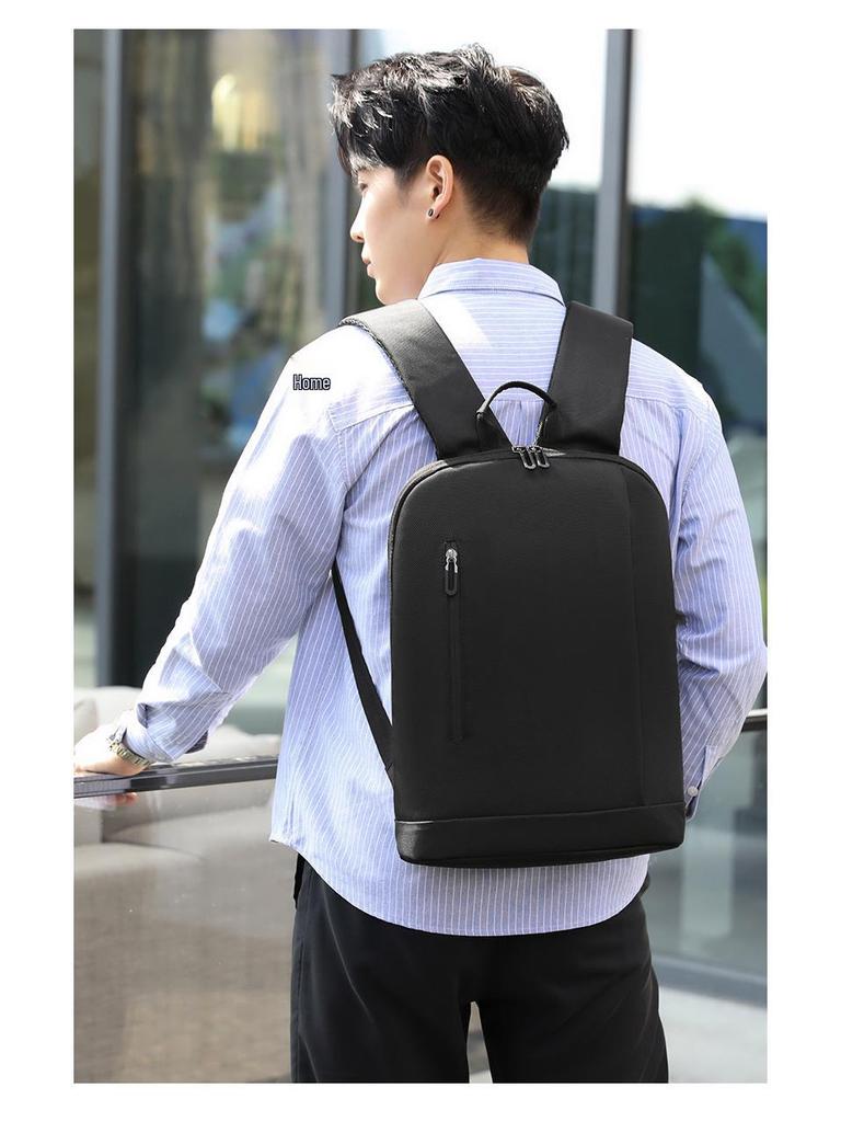 Durable 15-inch Ultra-Thin Men's Business and Student Commuter Backpack