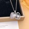 Necklace Fashion Starfish Peanut Copper Inlaid Zircon Necklace Simple High-end Femininity Imitation Pearl Clavicle Chain