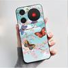 Для Nubia Music Case Z2353 Бабочки Цветы Силиконовый Чехол для Телефона Для ZTE Nubia Music Funda Защита Ударопрочный Бампер Оболочка