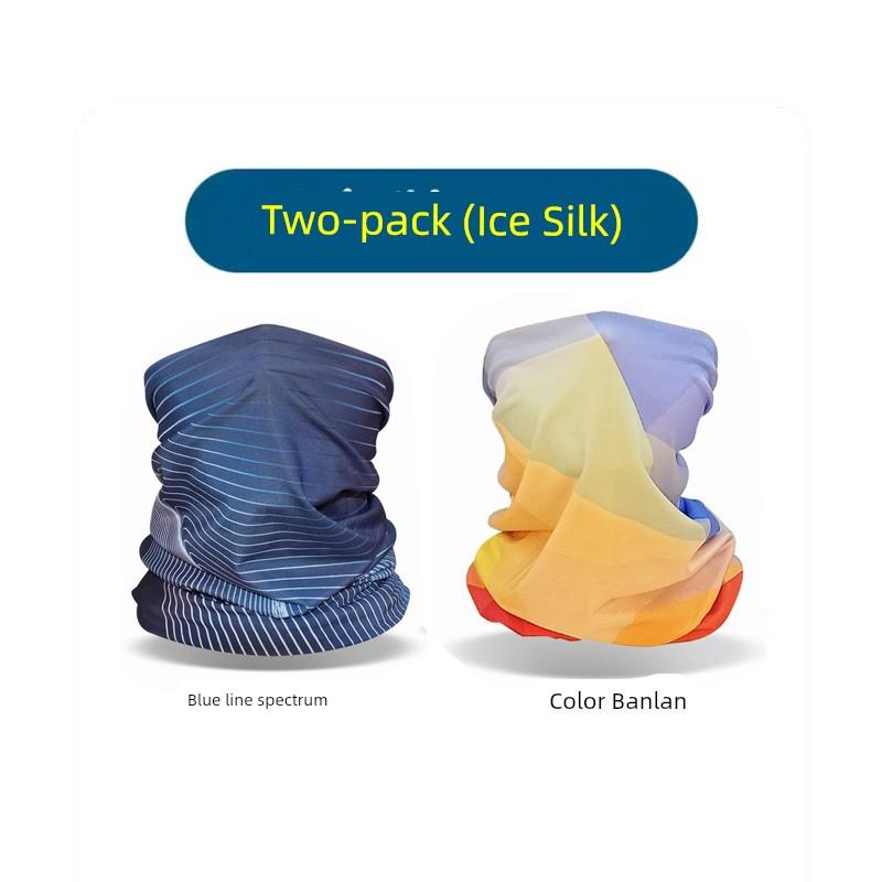 Buy 1 Get 1 Free] Outdoor Magic Headscarf Riding Sun Protection Bandana Men and Women Sports Ice Silk Scarf UV Protection Mask