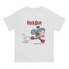 Уникальная футболка с рисунком ветки 'Twig Running' H-Hildas Leisure Летняя футболка для мужчин и женщин