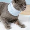 Моющийся шейный воротник для кошек Водонепроницаемый защитный бандаж для ран Кошачий конус для котят и щенков Домашний В помещении На улице