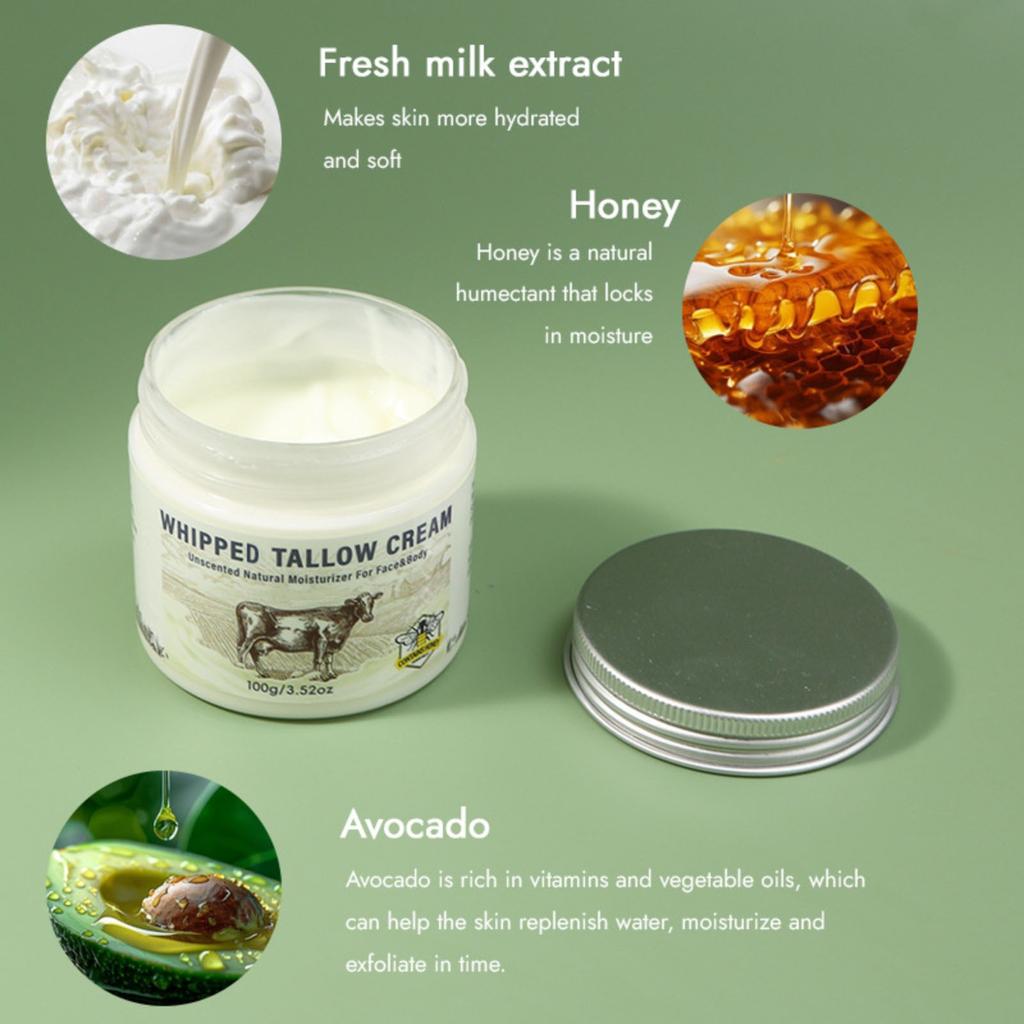 Крем с медом увлажняет и смягчает кожу Крем с говядиной увлажняет сухую кожу Крем с говядиной нежный