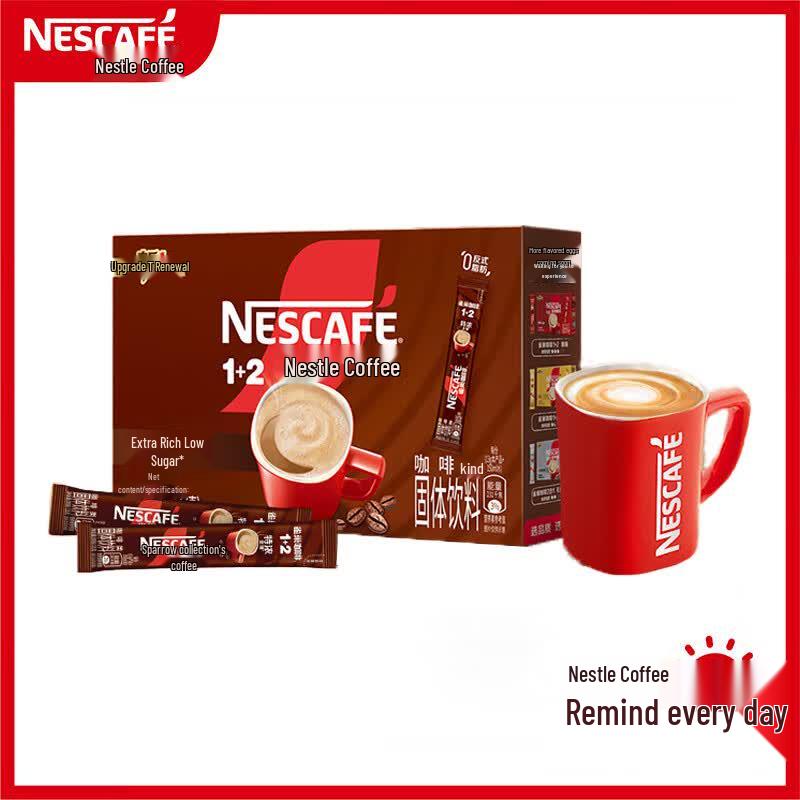 Кофе растворимый 3-в-1 Nestlé 1+2 Extra Strong с микроизмельченным кофе