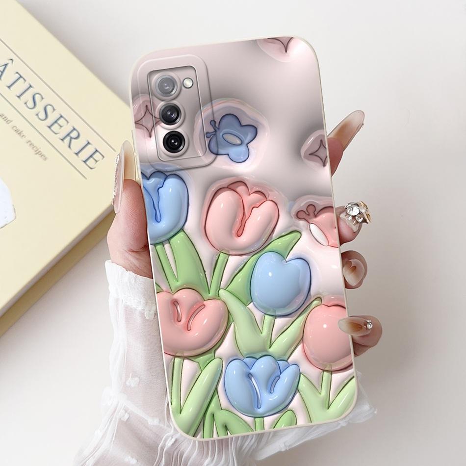 For Samsung Galaxy S20 FE S20+ S20 Cute Rabbit Cartoon Phone Case For Samsung S20 Plus S 20 S20FE 5G Soft Silicone Cases Bumpers