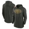Mens NFL Team Hooded Long Sleeve T-Shirt Lightweight Breathable Sportswear Outdoor Casual Wear