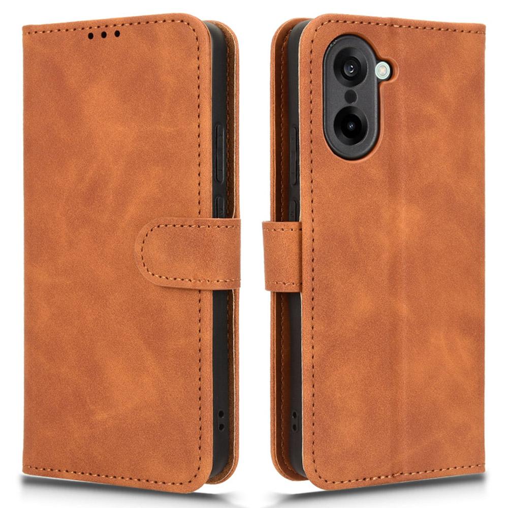 For OnePlus Nord CE5 5G/Ace 5 Racing 5G Leather Case Skin Feel Anti Drop Wallet Flip Phone Cover