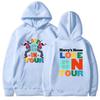Harrys House Love On Tour Hoody  Unisex's Streetwear Print Clothes Originality Aesthetic Sweatshirt Unisex Autumn Fleece Hoodie