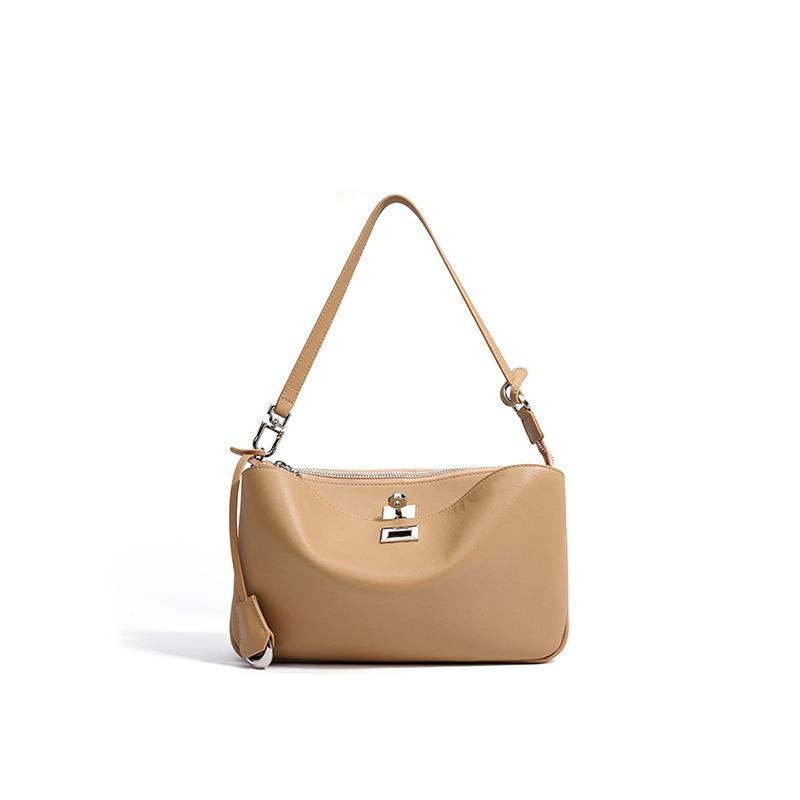 Женская сумка, сумка-багет под мышкой, женская новая женская портативная кожаная вместительная сумка на плечо премиум-класса для девочек