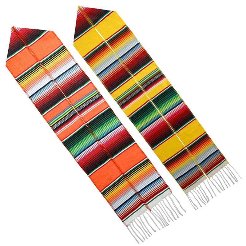 Men Mexican Long Scarves Graduation Decoration Shawl Graduation Sash Uniform Belt Graduation Stole