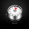 Stainless Steel Magnetic Kitchen Timer for Cooking and Study