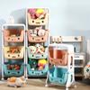 Toy Storage Trolley Bookshelf Snack Rack For Children Storage Organizer Bathroom Accessories Closet Organizer Kitchen Storage