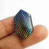 Doublet Opal Lab Created 14 Ct Fancy Certified Beautiful Loose Gemstone
