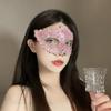 Маска-шар для влюбленных, полумаска для лица, праздничная маска с кружевным узором для вечеринки, маска для взрослых и детей, маска для глаз