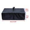Black Vinyl Record Player Dust Cover Oxford Cloth Record Turntable Dust Cover Record Player Dust Cover Protector Dustproof