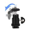 ABS Ball Head Stand for Hot Shoe with 360 Rotation For Most Cameras Tripods LED Video Lights Videography