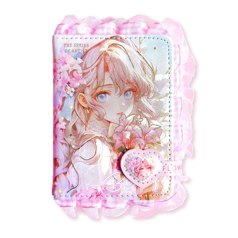 Super Beautiful Lace Cute Handbook High Value Girl Heart Princess Handbook Notebook Birthday Gift